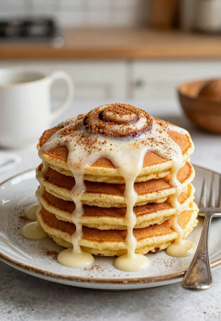 18 Small Batch Pancake Recipes Perfect for Fresh Homemade Pancakes - 9. Cinnamon Roll Pancakes 1