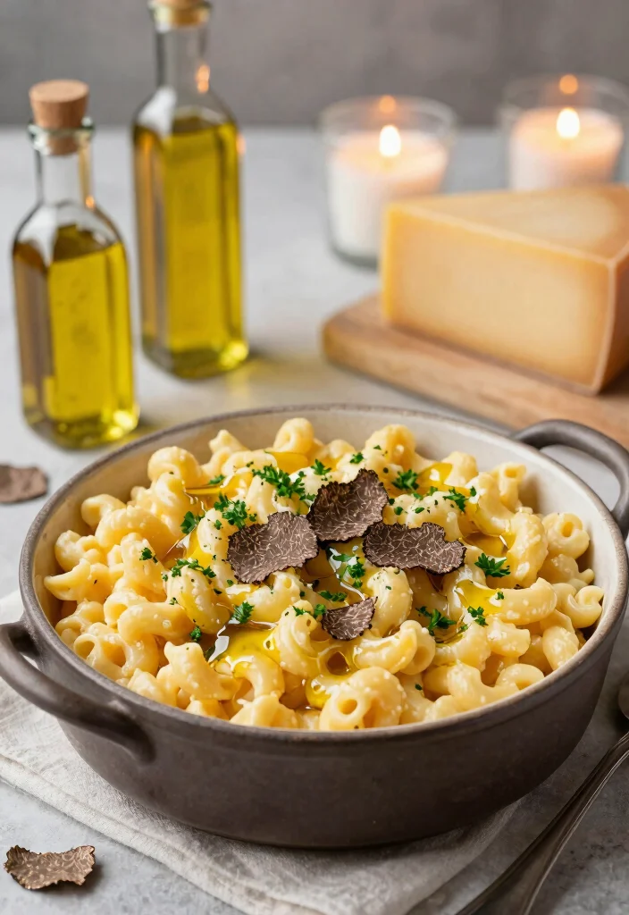 18 Smoked Gouda Mac and Cheese Variations to Try - 3. Truffle Oil Smoked Gouda Mac and Cheese 1