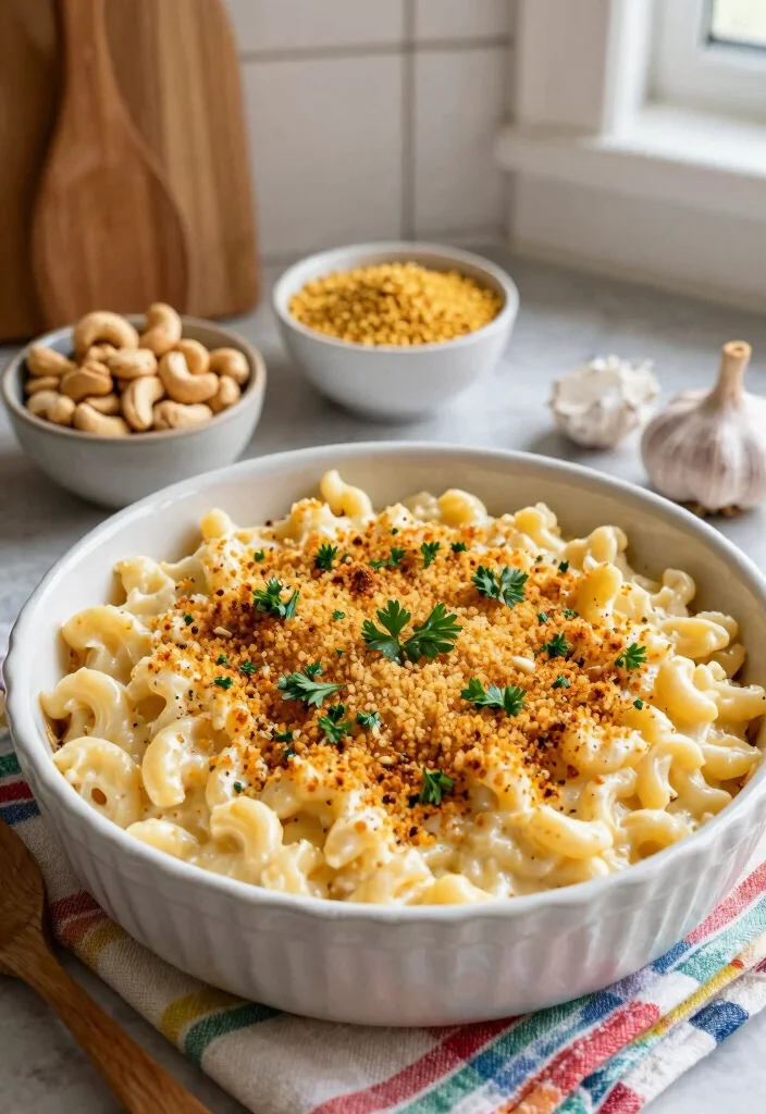 18 Vegan Baked Mac and Cheese Ideas - 1. Classic Creamy Vegan Baked Mac and Cheese 1