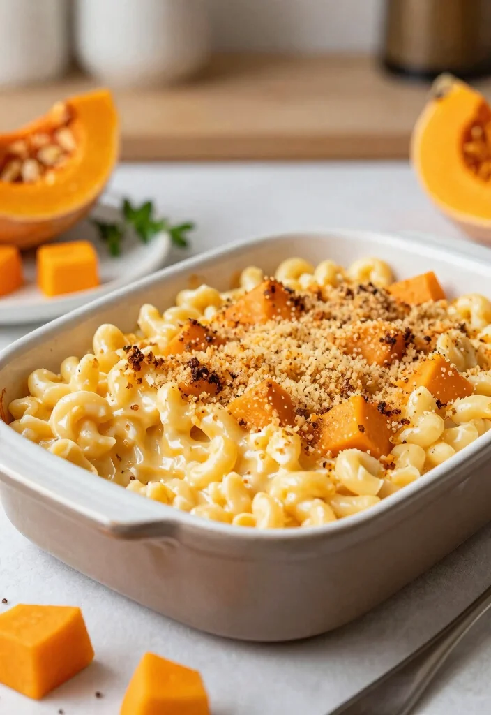 18 Vegan Baked Mac and Cheese Ideas - 4. Vegan Mac and Cheese with Butternut Squash 1
