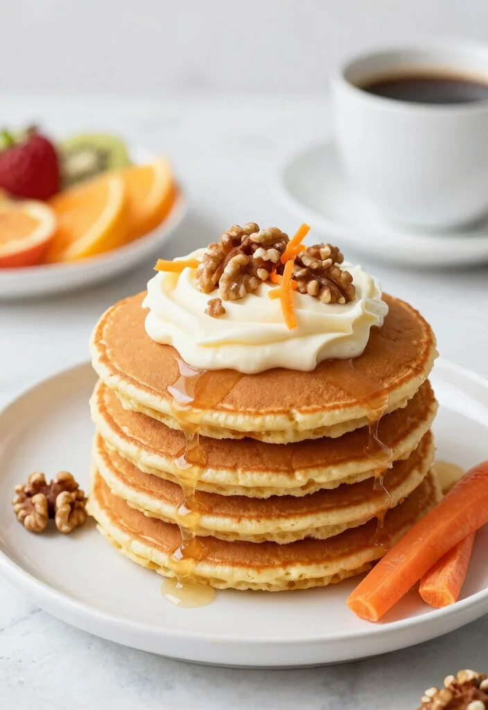 19 Best Pancake Recipes for Fluffy, Golden, and Easy Breakfasts - 12. Carrot Cake Pancakes 1