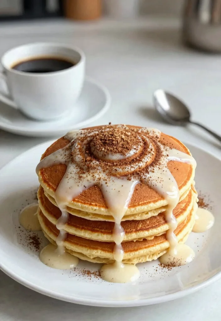 19 Best Pancake Recipes for Fluffy, Golden, and Easy Breakfasts - 18. Cinnamon Roll Pancakes 1