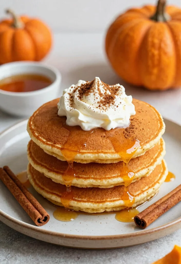 19 Best Pancake Recipes for Fluffy, Golden, and Easy Breakfasts - 5. Pumpkin Spice Pancakes 1