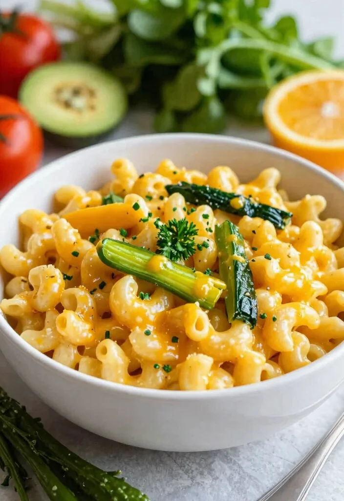 19 Boxed Mac and Cheese Hacks and Upgrades - 12. Cheesy Veggie Medley 1