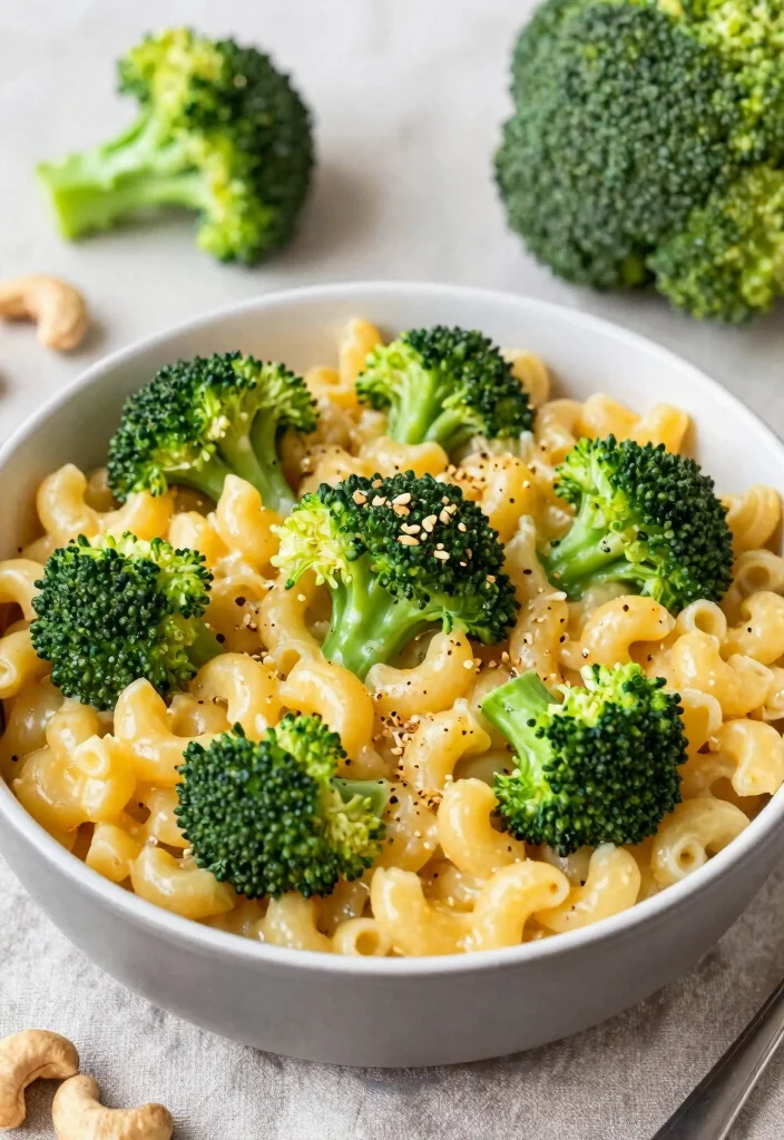 19 Easy Vegan Mac and Cheese Recipes (5 Ingredients) - 6. Broccoli Cheddar Vegan Mac and Cheese 1