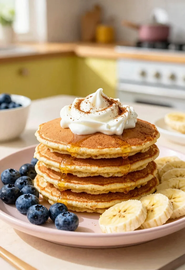 19 Gluten Free Pancake Recipes That Taste Just Like Classic Pancakes - 2. Banana Oatmeal Pancakes 1