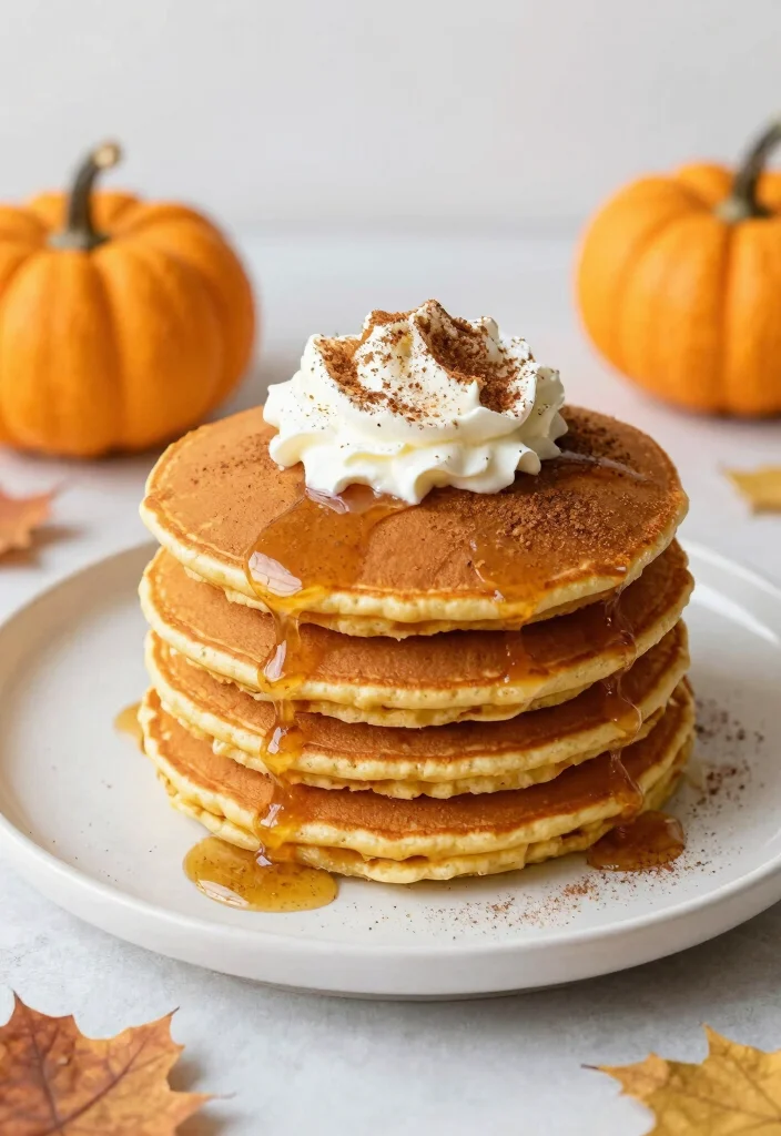 19 Gluten Free Pancake Recipes That Taste Just Like Classic Pancakes - 6. Pumpkin Spice Pancakes 1
