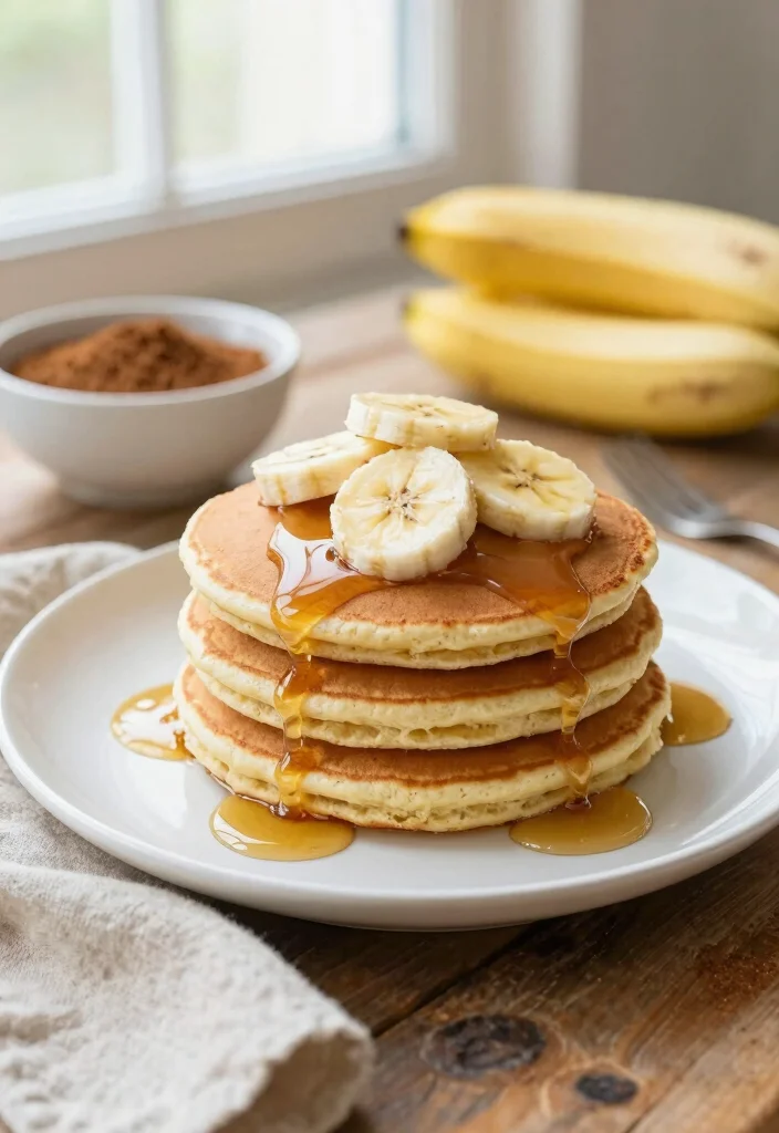 19 Healthy Protein Pancake Recipes That Taste Amazing - 1. Fluffy Banana Protein Pancakes 1