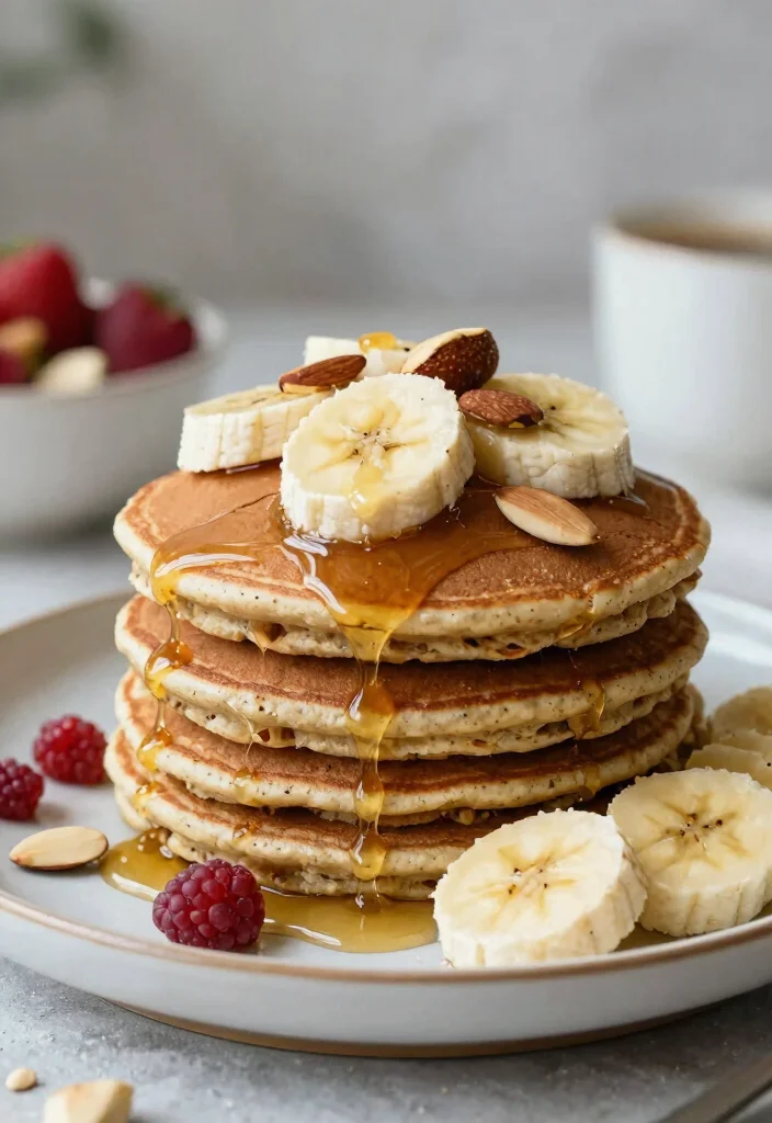 19 Healthy Protein Pancake Recipes That Taste Amazing - 16. Oatmeal Protein Pancakes 1