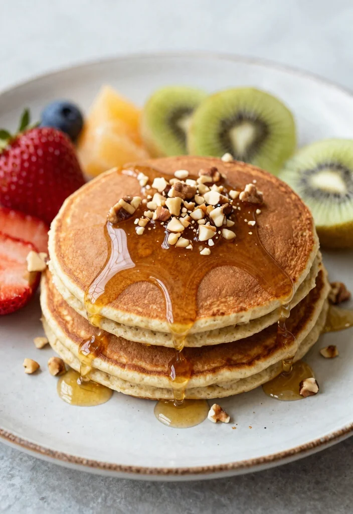 19 Healthy Protein Pancake Recipes That Taste Amazing - 18. Nutty Protein Pancakes 1