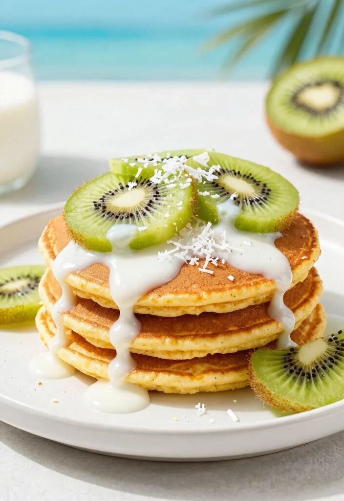 19 Healthy Protein Pancake Recipes That Taste Amazing - 19. Tropical Protein Pancakes 1