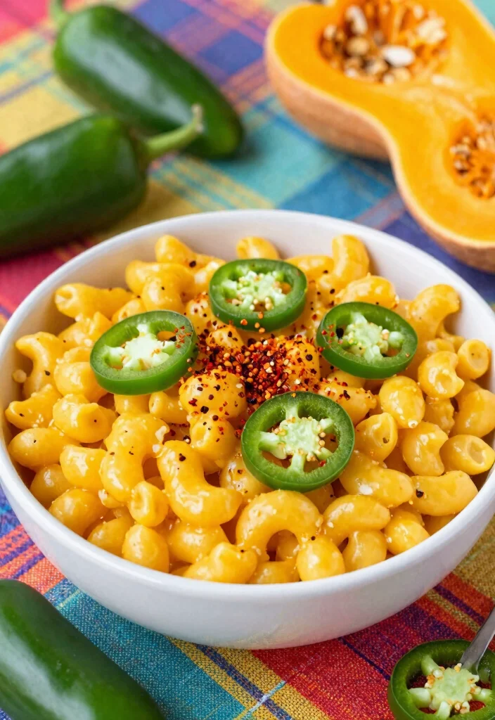 20 Butternut Squash Mac and Cheese Vegan Twists - 2. Spicy Jalapeño Butternut Squash Mac 1