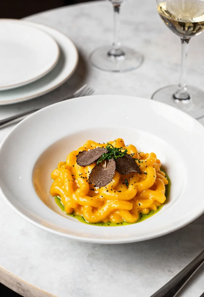 20 Butternut Squash Mac and Cheese Vegan Twists - 3. Truffle Infused Butternut Squash Mac 1