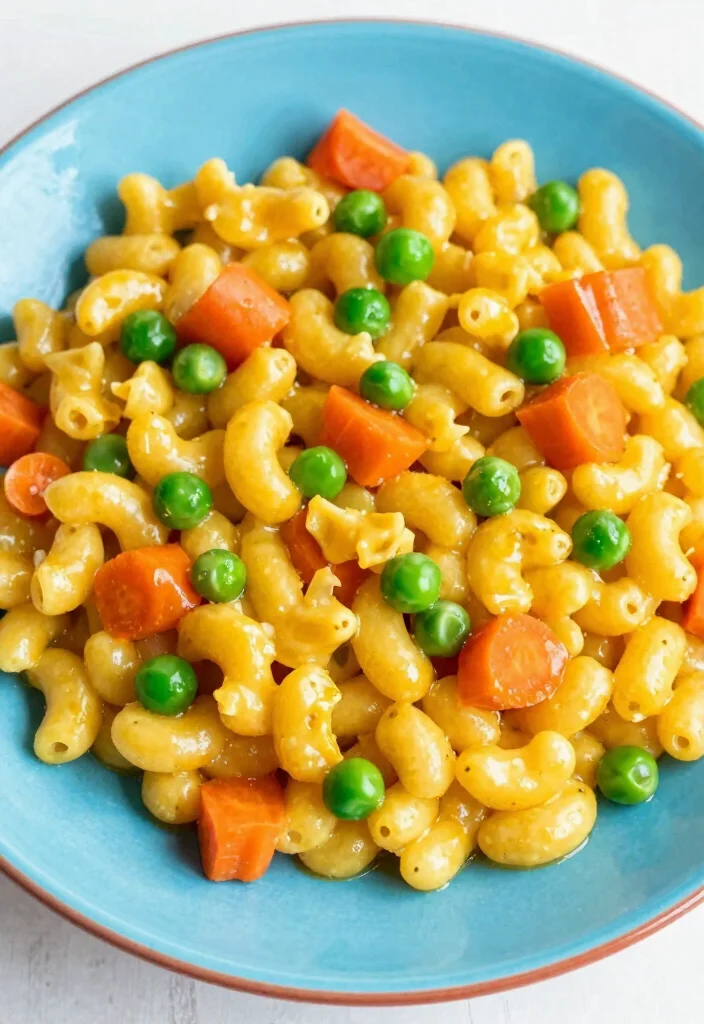 20 Butternut Squash Mac and Cheese Vegan Twists - 8. Butternut Squash Mac with Peas and Carrots 1