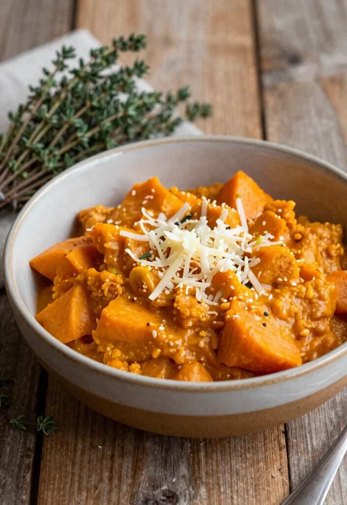 20 Cauliflower Mac and Cheese Recipes (Keto-Friendly) - 13. Sweet Potato Cauliflower Mac 1