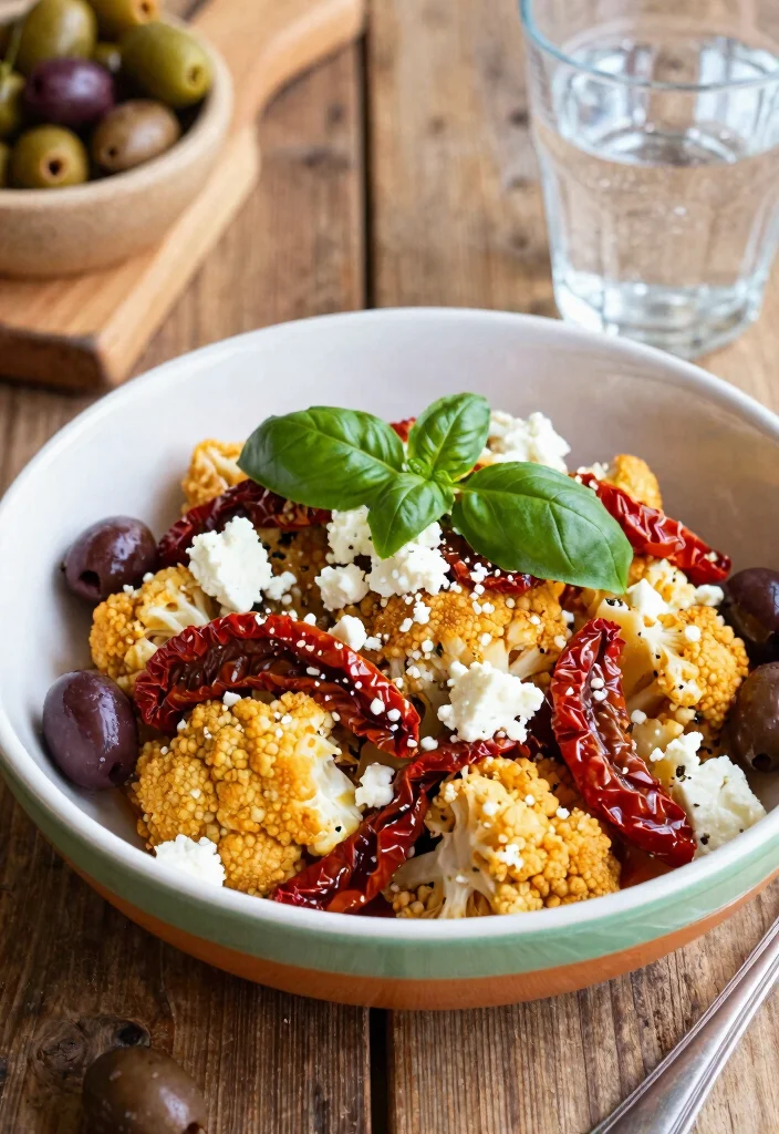 20 Cauliflower Mac and Cheese Recipes (Keto-Friendly) - 6. Mediterranean Cauliflower Mac 1