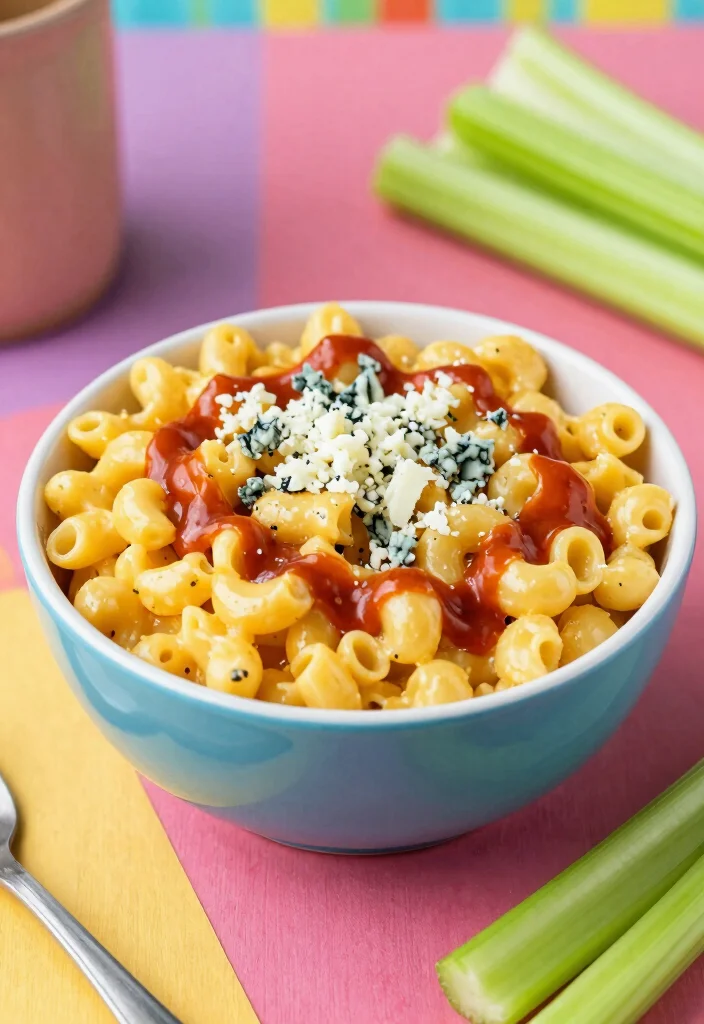 20 Chick-fil-A Mac and Cheese Copycat Recipes - 4. Buffalo Chick-fil-A Mac and Cheese 1