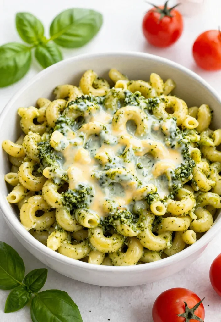 20 Chick-fil-A Mac and Cheese Copycat Recipes - 8. Mac and Cheese with Pesto 1