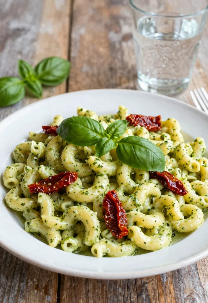20 Food Recipes Mac and Cheese Everyone Loves - 5. Pesto Mac and Cheese 1