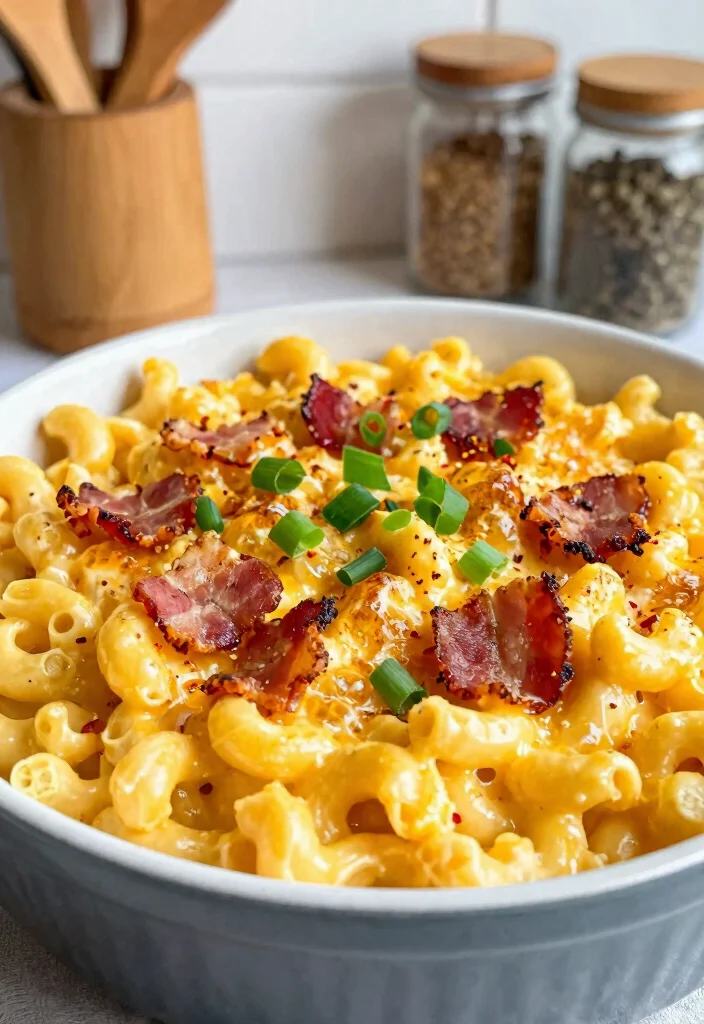 20 Gouda Mac and Cheese Recipes (Creamy Ideas) - 2. Smoky Bacon Gouda Mac and Cheese 1