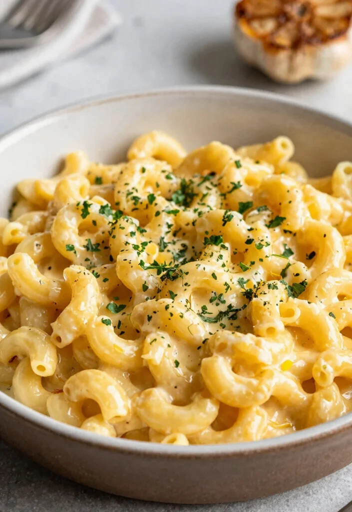 20 Gouda Mac and Cheese Recipes (Creamy Ideas) - 20. Gouda Mac and Cheese with Roasted Garlic 1