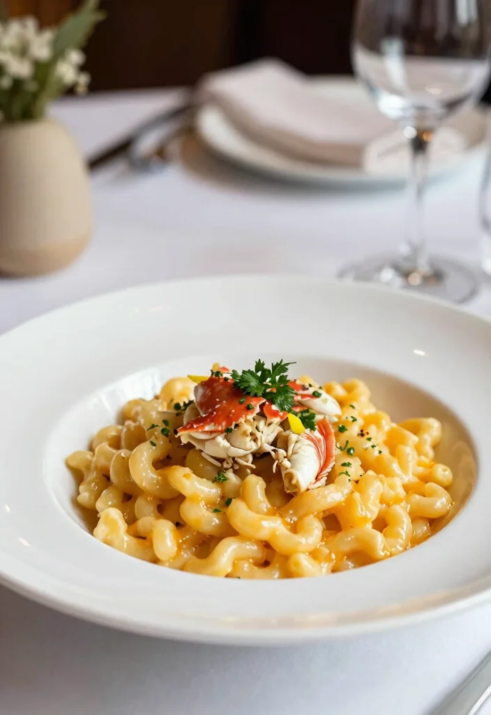 20 Gouda Mac and Cheese Recipes (Creamy Ideas) - 6. Gouda Mac and Cheese with Crab 1