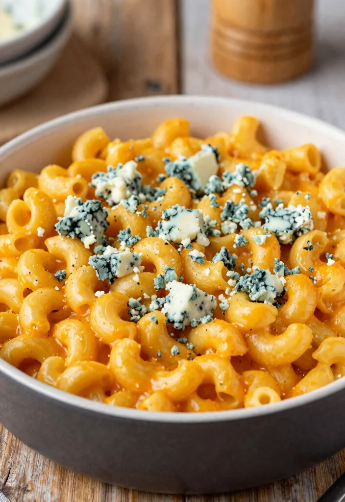 20 Gouda Mac and Cheese Recipes (Creamy Ideas) - 8. Buffalo Gouda Mac and Cheese 1
