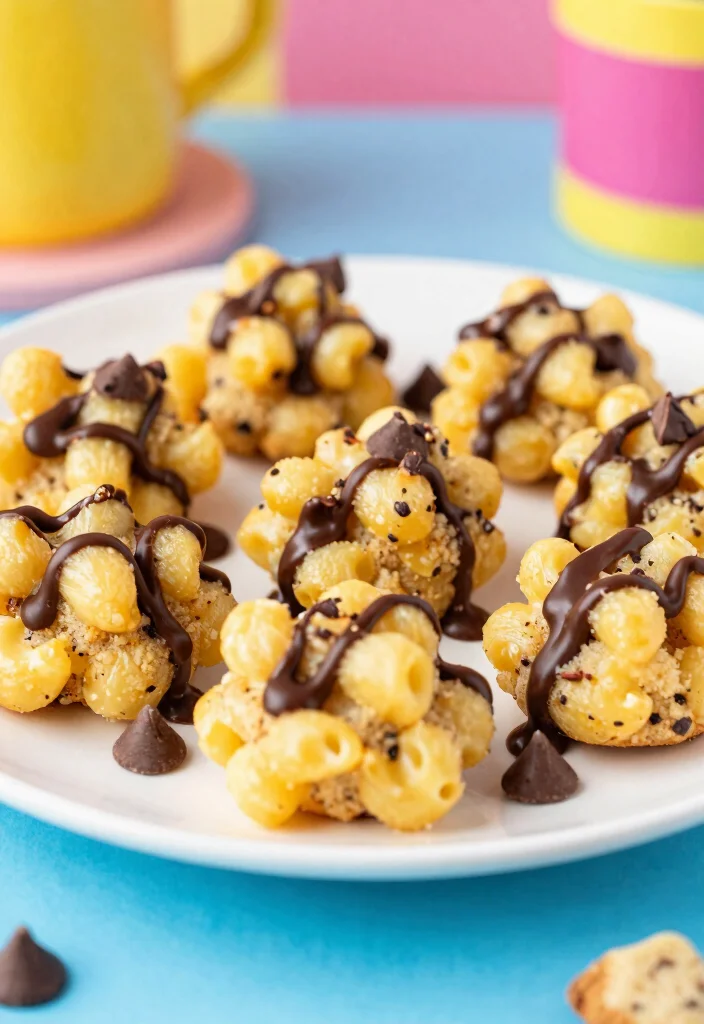 20 Mac and Cheese Bites Recipes (Party Perfect) - 18. Chocolate Chip Cookie Dough Mac and Cheese Bites 1