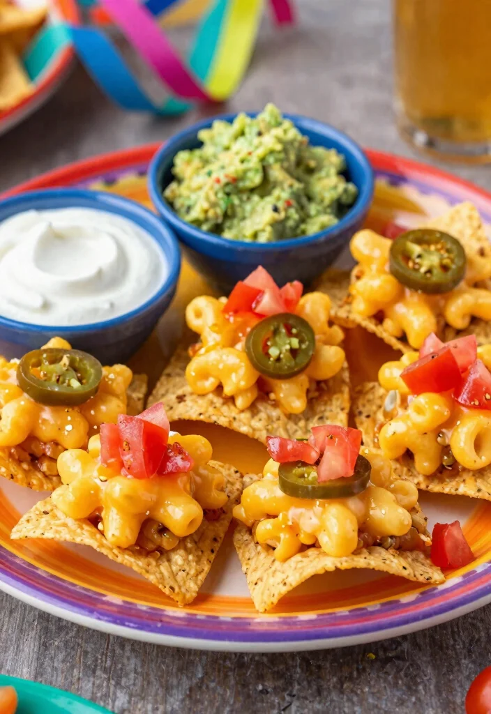 20 Mac and Cheese Bites Recipes (Party Perfect) - 6. Loaded Nacho Mac and Cheese Bites 1