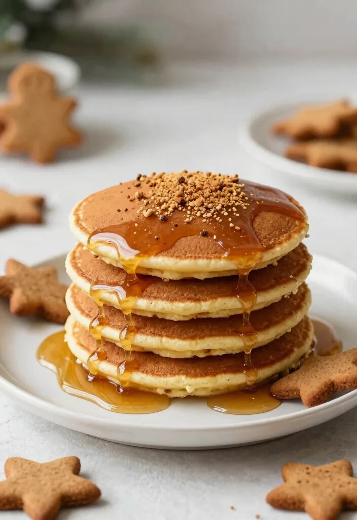 20 Pancake Recipes Without Butter That Stay Soft and Moist - 18. Gingerbread Pancakes 1