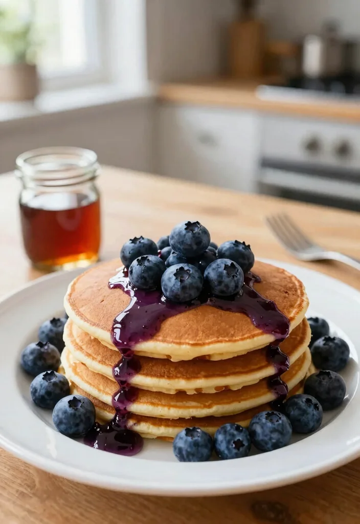 20 Pancake Recipes Without Butter That Stay Soft and Moist - 2. Blueberry Almond Milk Pancakes 1