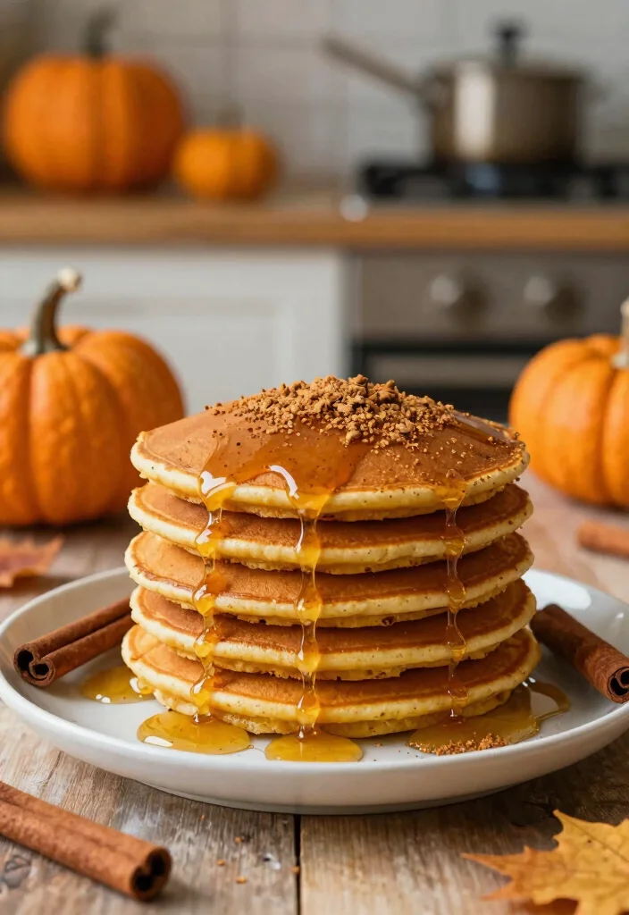 20 Pancake Recipes Without Butter That Stay Soft and Moist - 6. Pumpkin Spice Pancakes 1