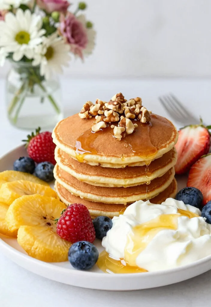 20 Pancake Recipes Without Eggs for Easy Eggless Breakfasts - 11. Nutty Pancakes 1