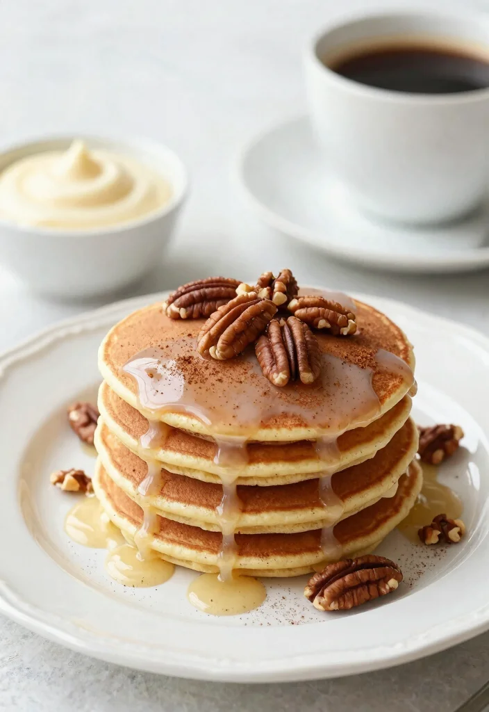 20 Pancake Recipes Without Eggs for Easy Eggless Breakfasts - 4. Cinnamon Roll Pancakes 1