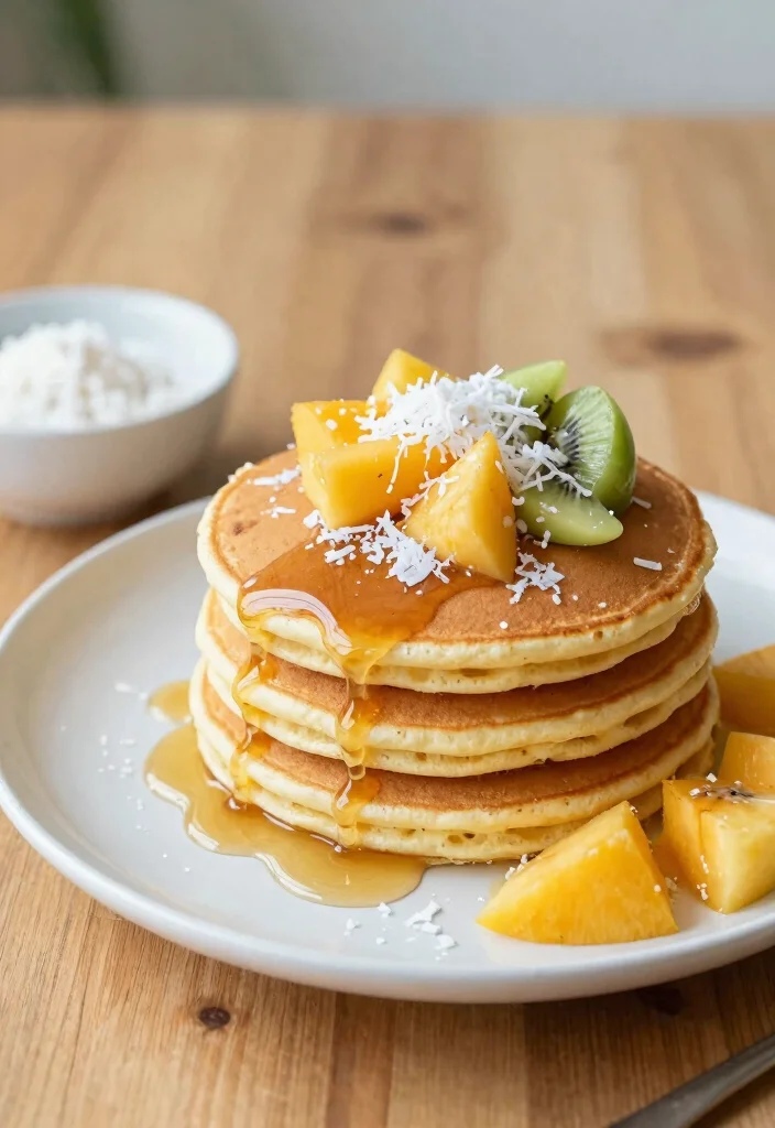 20 Pancake Recipes Without Eggs for Easy Eggless Breakfasts - 4. Coconut Flour Pancakes 1