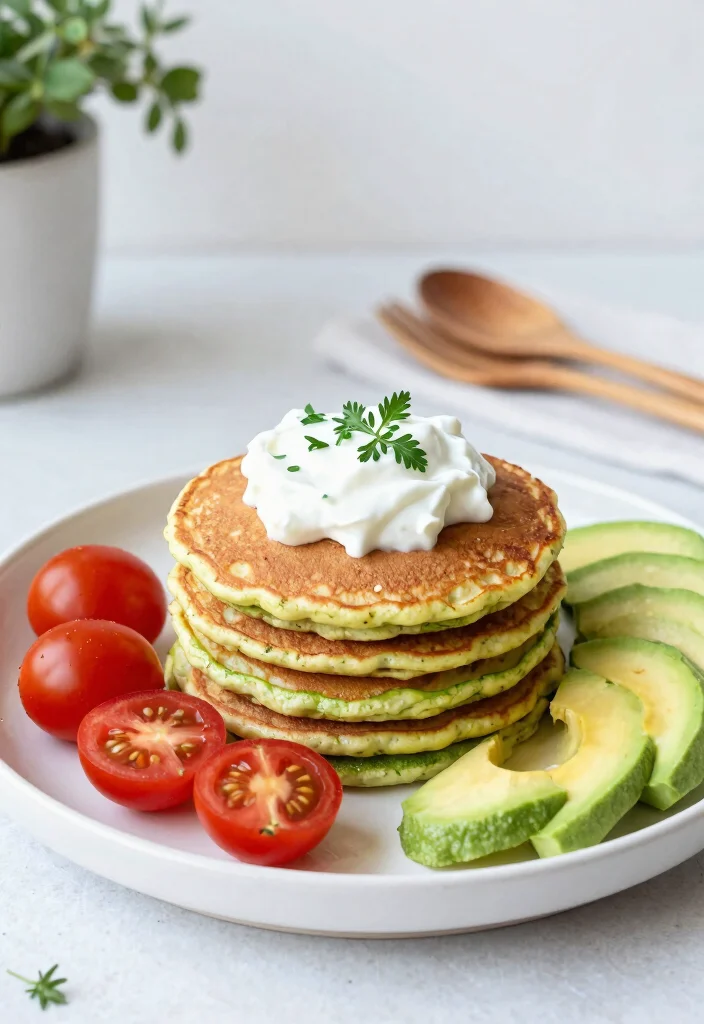 20 Pancake Recipes Without Eggs for Easy Eggless Breakfasts - 6. Zucchini Pancakes 1