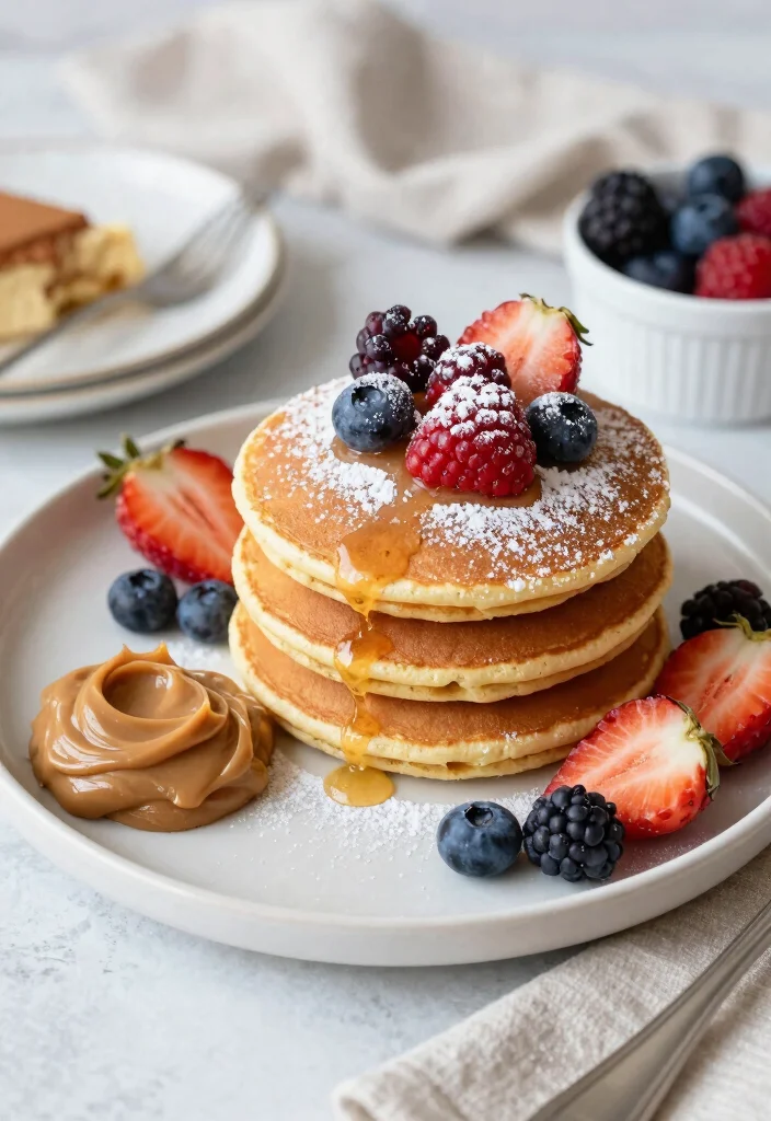 20 Pancake Recipes Without Eggs for Easy Eggless Breakfasts - 8. Almond Flour Pancakes 1