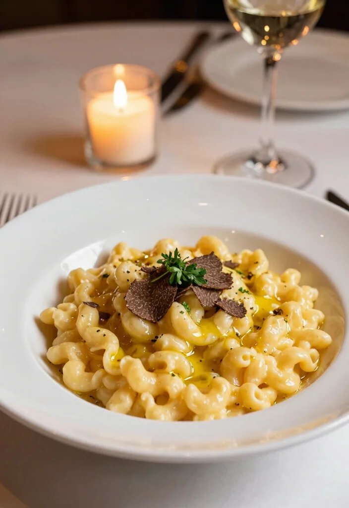 20 Simple Mac and Cheese Recipe Ideas for Beginners - 15. Mac and Cheese with Truffle Oil 1