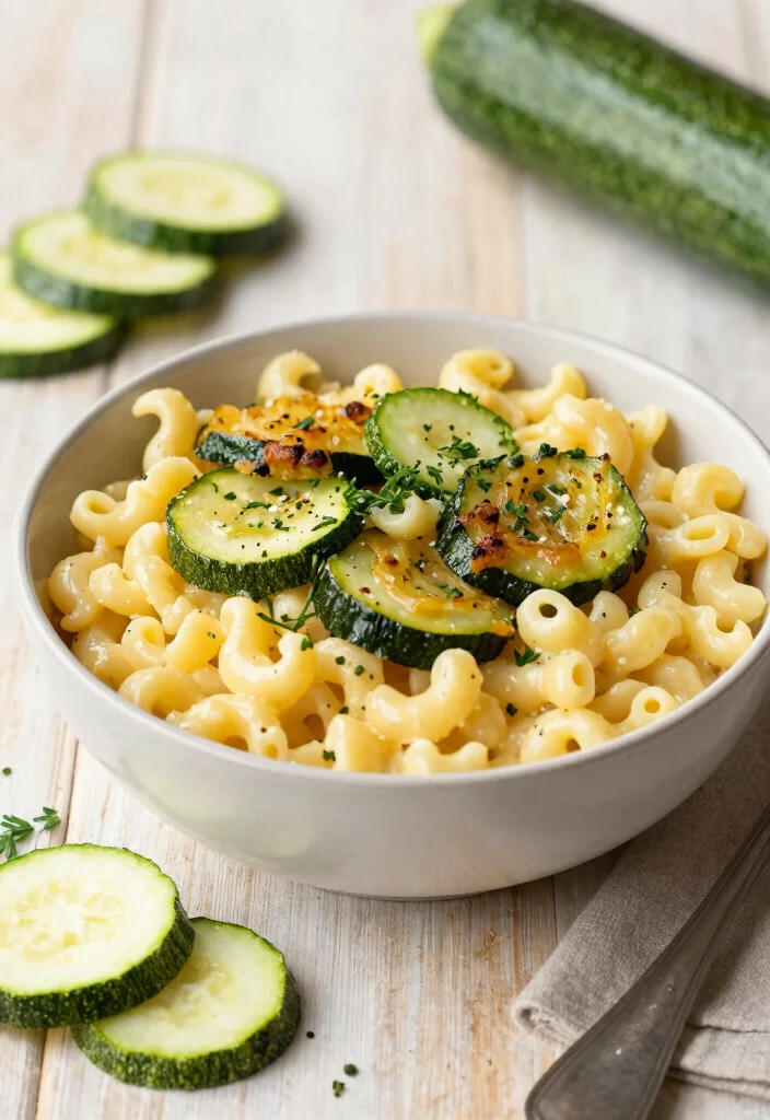 20 Simple Mac and Cheese Recipe Ideas for Beginners - 20. Mac and Cheese with Zucchini 1