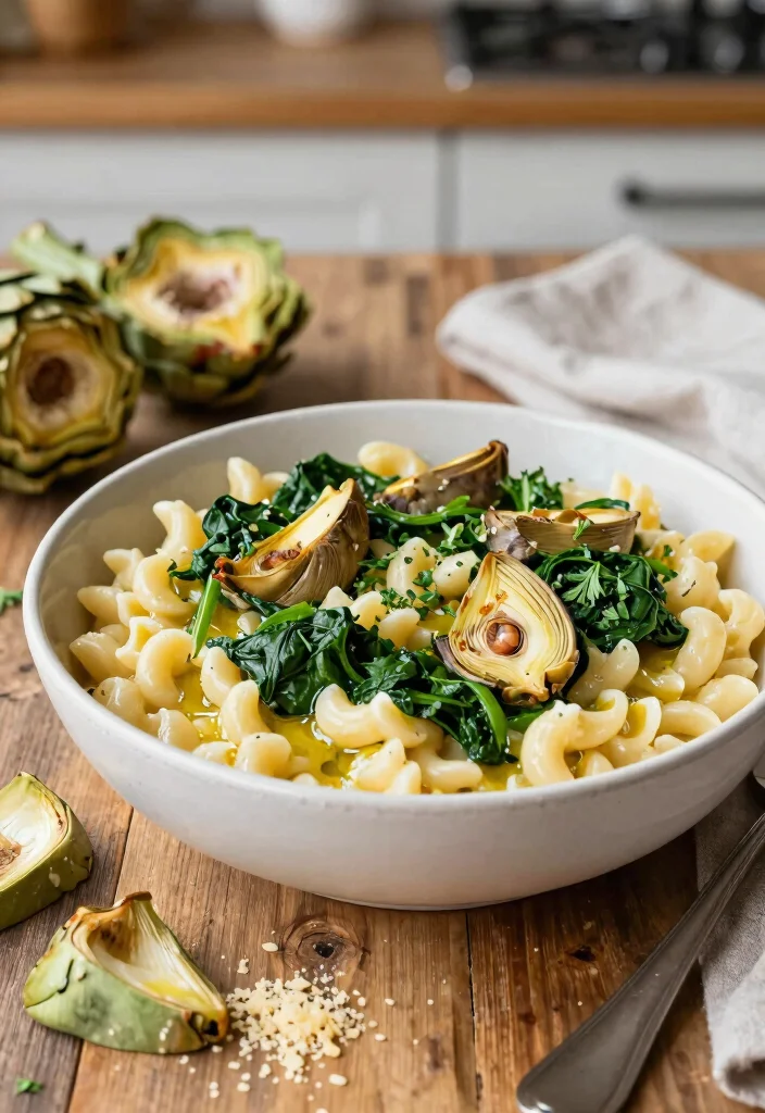 20 Simple Mac and Cheese Recipe Ideas for Beginners - 6. Mac and Cheese with Spinach and Artichokes 1