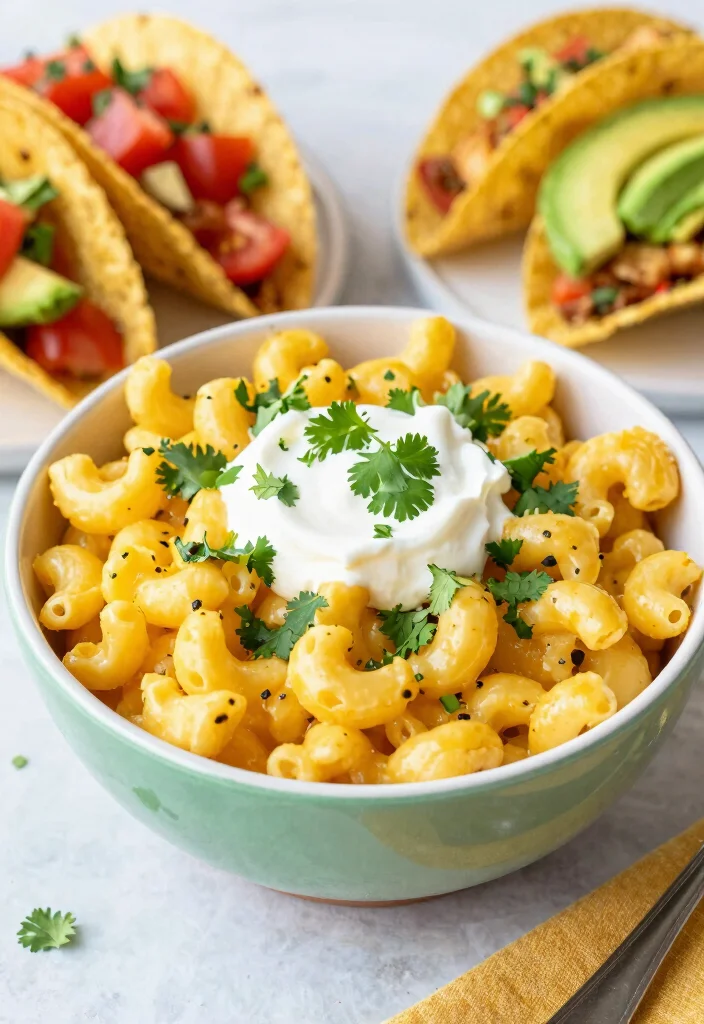 20 Simple Mac and Cheese Recipe Ideas for Beginners - 7. Taco Mac and Cheese 1