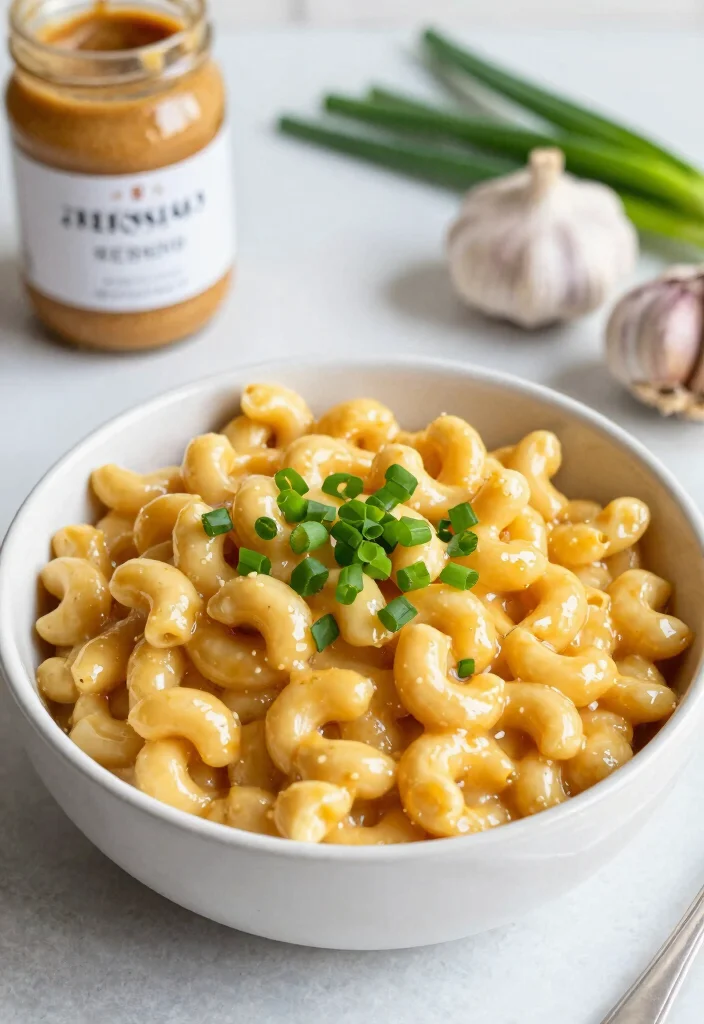 20 Vegan Mac and Cheese Cashew Recipes (Creamy) - 17. Miso Cashew Mac and Cheese 1