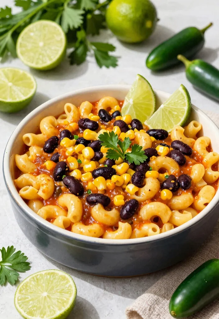 20 Vegan Mac and Cheese Recipes: Fun and Easy Recipes for Kids - 8. Mexican-Inspired Vegan Mac and Cheese 1