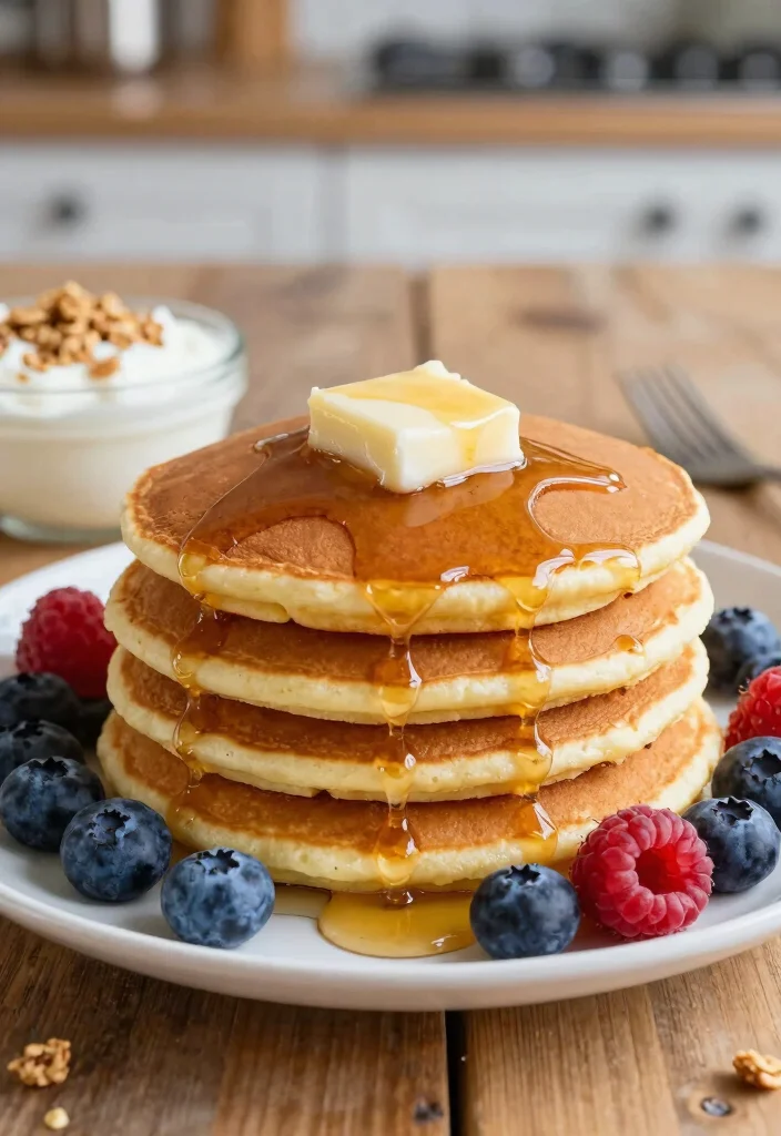 20 Yogurt Pancake Recipes for Extra Soft and Fluffy Pancakes - 1. Classic Yogurt Pancakes 1