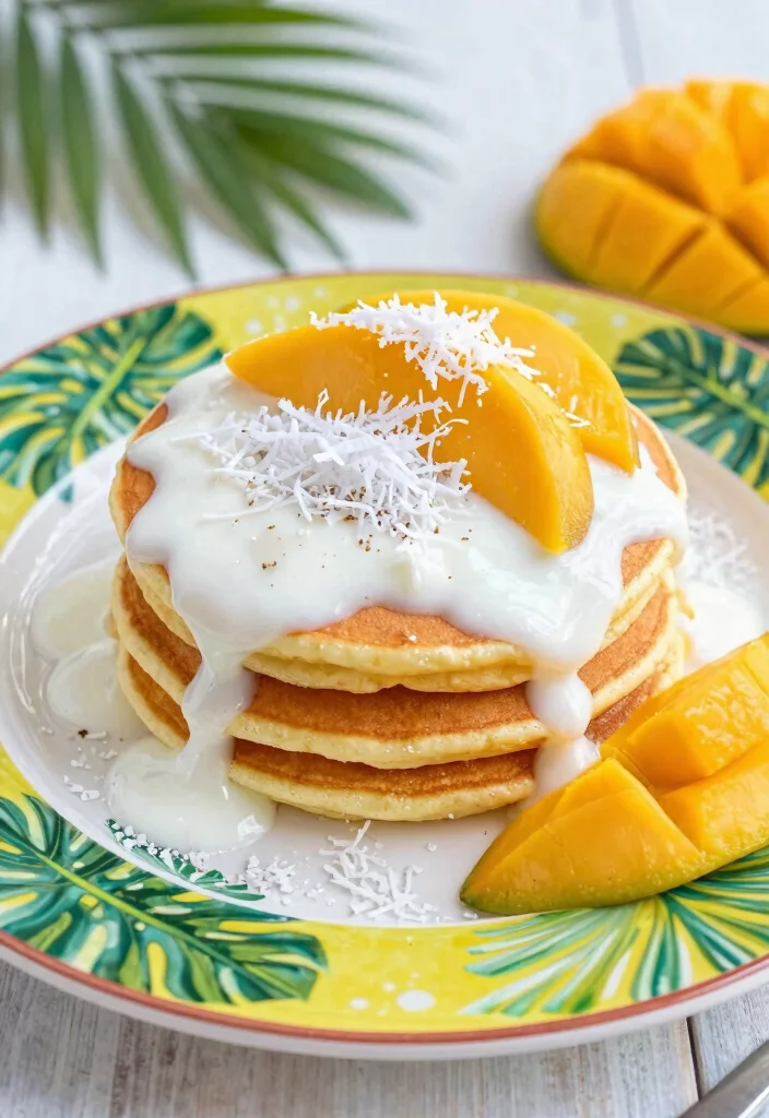 20 Yogurt Pancake Recipes for Extra Soft and Fluffy Pancakes - 18. Coconut Yogurt Pancakes 1