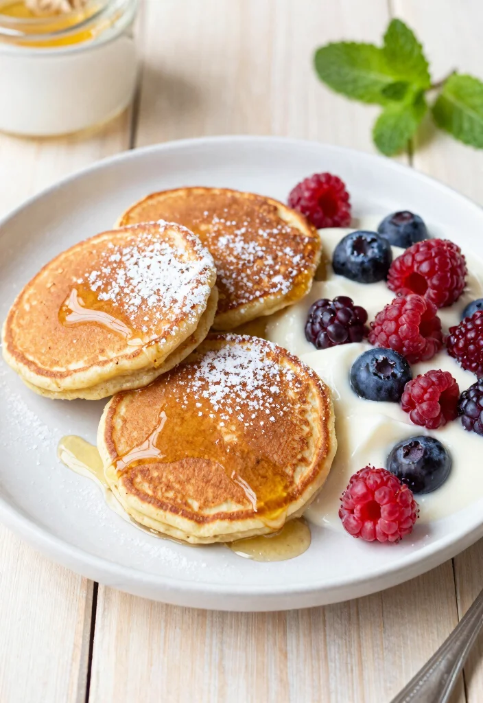 20 Yogurt Pancake Recipes for Extra Soft and Fluffy Pancakes - 8. Oatmeal Yogurt Pancakes 1