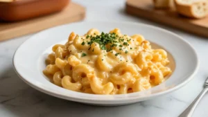 Baked Mac and Cheese Velveeta Recipe (No Roux)