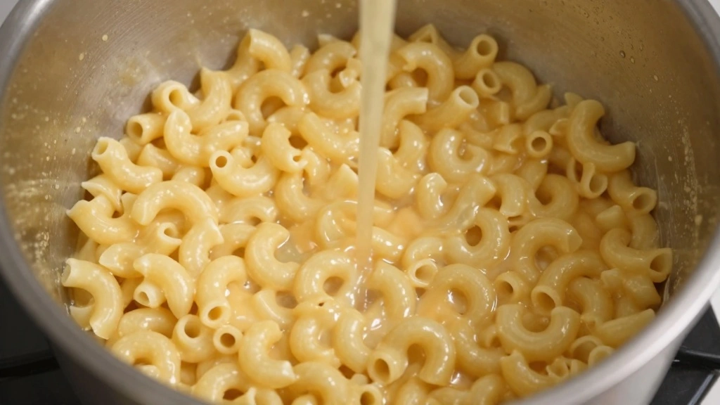 Baked Mac and Cheese Velveeta Recipe (No Roux) - Step 5: Combine Pasta and Sauce 1