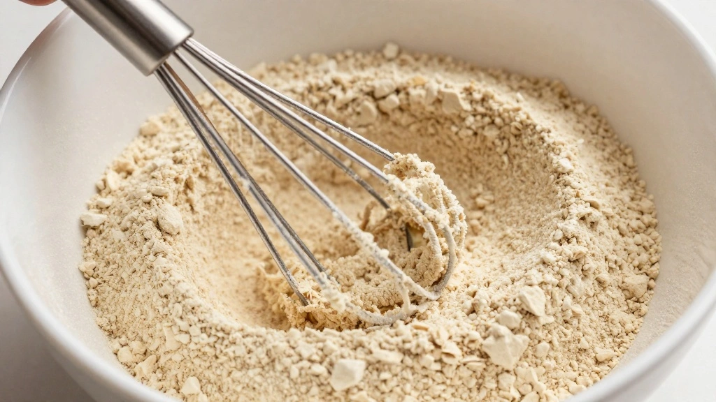 Banana Pancake Recipe for Soft, Naturally Sweet Breakfasts - Step 3: Mix Dry Ingredients 1