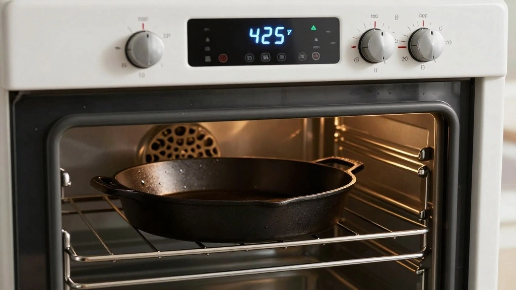 Blueberry Dutch Baby Pancake Recipe With Juicy Baked Berries - Step 2: Preheat Skillet and Oven 1